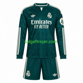 Real Madrid Fodboldtrøjer Børn Udebanesæt 2026/27 Langærmet